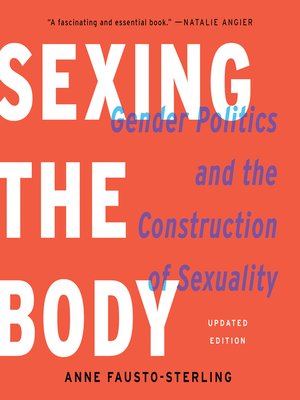 cover image of Sexing the Body